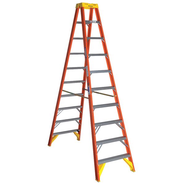 Thang Cách Điện Werner 10ft (Fiberglass Twin Stepladder 10ft)