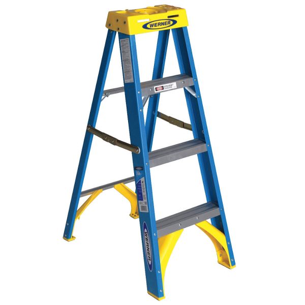 Thang Cách Điện Werner 4ft (Fiberglass Stepladder 4ft)