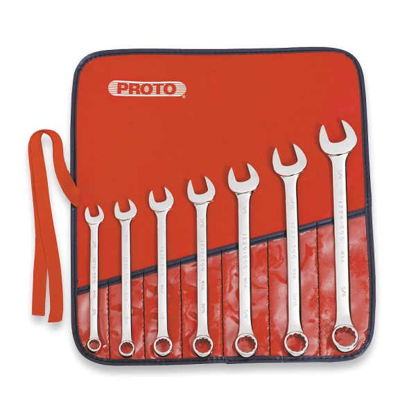 Bộ Cờ Lê Vòng Miệng 7 cái (Antislip Combination Wrench Set)