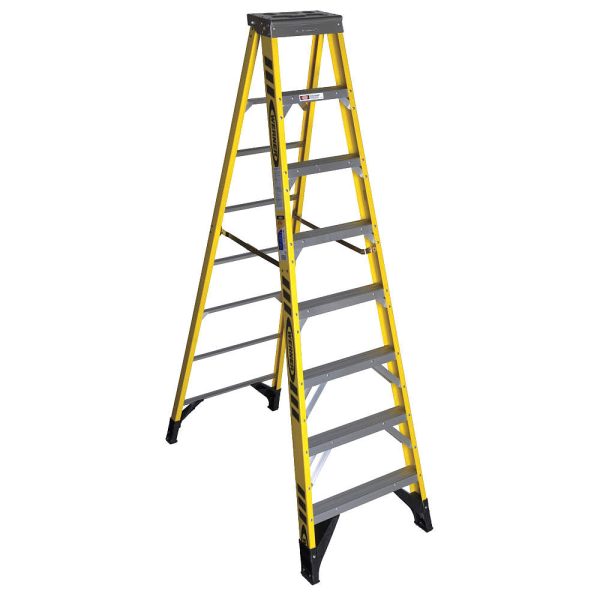 Thang Cách Điện Werner 8ft (Fiberglass Stepladder 8ft)