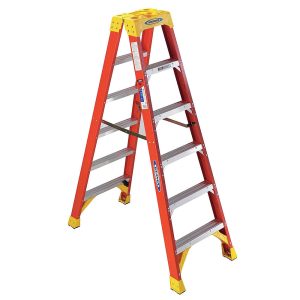 Thang Cách Điện Werner 6ft (Fiberglass Twin Stepladder 6ft)