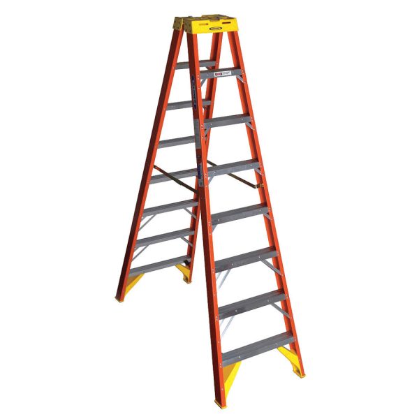 Thang Cách Điện Werner 8ft (Fiberglass Twin Stepladder 8ft)