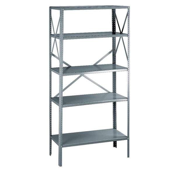 Kệ Trưng Bày Dụng Cụ, size: 36" x 18" x 75" (Freestanding Steel Shelving Unit)